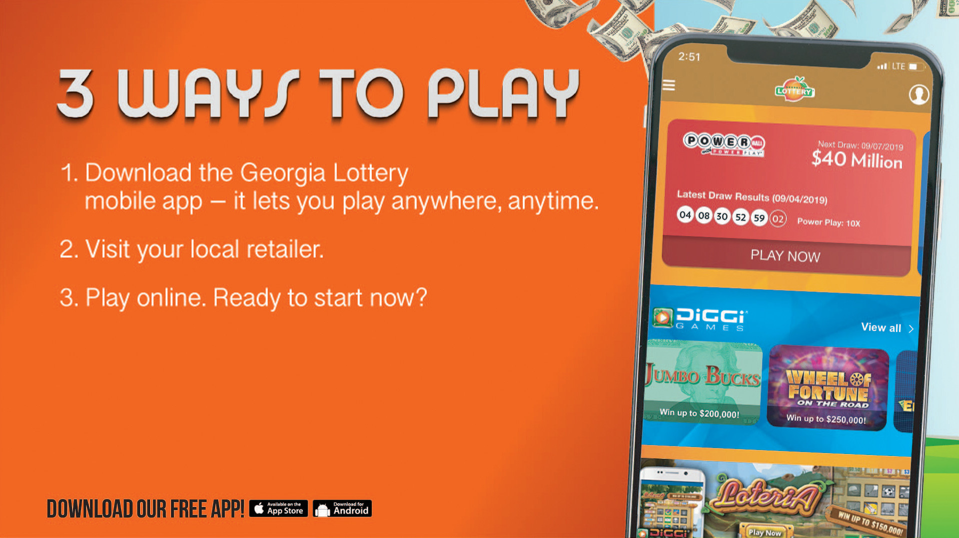 online lottery